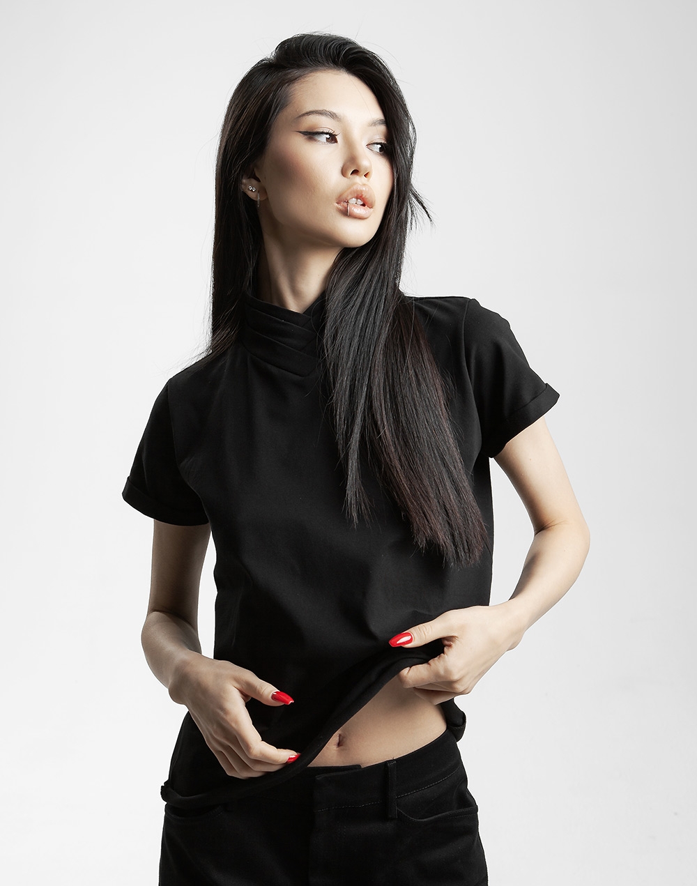 Футболка с воротником от KATAMI WEAR купить за 4000 руб в интернет ...