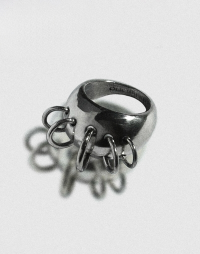 Кольцо Pierced bubble