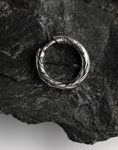 Моно-серьга кликер HEAVY ATOM