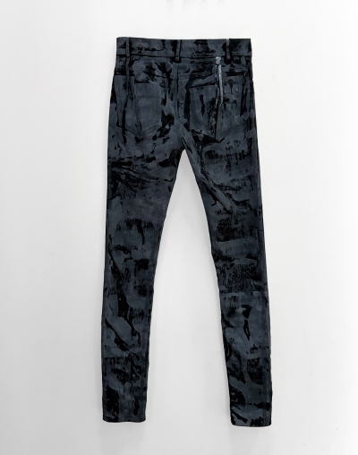 Леггинсы из стрейч денима