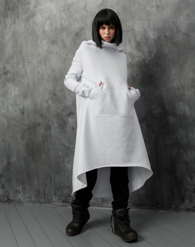 Phantom white hoodie